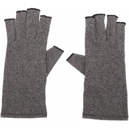 Fingerless Gloves Tendonitis Gloves Carpal Tunnel Gloves Arthritis Gloves To Open Grey Arthritis Gloves