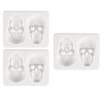 thumbnail image 2 of TERGAYEE Skull Cake Molds Silicone,3D Skull Silicone Mould,Halloween Skull Baking Molds for Mini Cakes,Handmade Soap,Chocolate,Pudding,Jello,Candy, 2 of 7