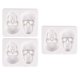 thumbnail image 2 of Xihbxyly Moldes de Calavera de Halloween, Decoración 3D para Tartas, Bandeja Única para Cubitos de Hielo, Fusión Lenta para Bebidas, Perfectos para Tartas, Gelatinas, Decoración de Fiestas, Ideales p, 2 of 7