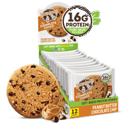 Lenny & Larry's The Complete Cookie, Peanut Butter Chocolate Chip, 4 oz, 12 Ct