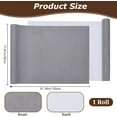 thumbnail image 2 of 1 pc 51 x 11.8 Inch Silver Gray Book Cloth Paper Backed Book Cover Suede Fabric Surface Bookbinding for Book Binding Supplies Scrapbooking Protector Book Cloth Album Adult DIY Crafts, 2 of 9