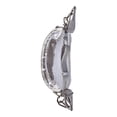thumbnail image 4 of Madden NYC Women’s Clear Convertible Fanny Pack with Rhinestone Pouch, Metallic Silver-Tone, 4 of 5