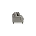 thumbnail image 2 of Benjara Vincy 91 Inch Sofa with 5 Accent Throw Pillows, Charcoal Gray Polyester, 2 of 5