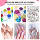 thumbnail image 5 of "Kit Profesional De Uñas Acrílicas, 25 Unidades, 12 Colores ", 5 of 5