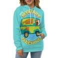 thumbnail image 5 of Scooby-doo Mystery Machine Adult Sweater Pullover Hoodie 3D Printed Loose Hooded Long Sleeved Jackets Tops, 5 of 8