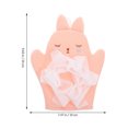 thumbnail image 2 of HEALEEP 1Pcs Pink Polyester Baby Bath Mitt For Body Scrub And Bath Time Fun 11.8X7.5X0.6In, 2 of 8