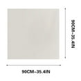 thumbnail image 1 of Sheepskin Tablecloth White Restaurant Coffee Table Cloth Oil Proof No Wash Table Cloth, 1 of 1