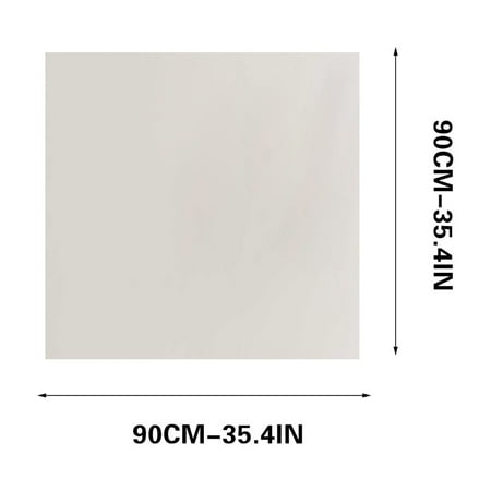 Xecvkr Dining Table Cloth Disposable Sheepskin Tablecloth Thick Restaurant Coffee Table White Oil Proof Multi Size Stain Resistant Protective Versatile 4.5x8.9ft 1 Piece