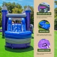 thumbnail image 5 of XJUMP Purplish Castle Bounce House Water Slide Combo with Splash Pool (with Air Blower), Commercial Grade, for Kids and Adults, 5 of 11