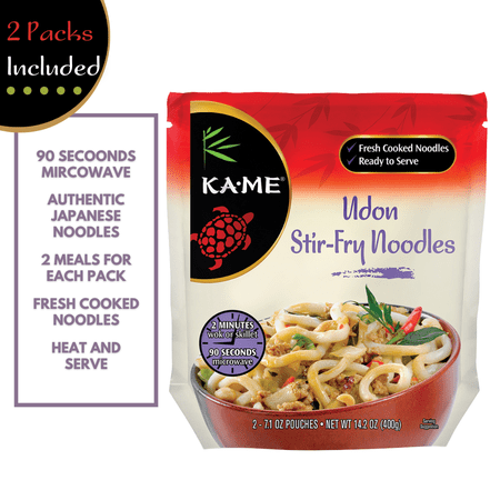 KA-ME Udon Stir Fry Noodles  7.1 Oz  2 Ct