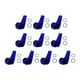 thumbnail image 1 of Anzuelos de pesca Zulema Keeper 10 Uds gancho de señuelo portátil azul, 1 of 8