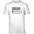 thumbnail image 1 of Teelocity 2020 Rating Graphic T-Shirt (Medium - Standard Fit, White Black Ink), 1 of 4