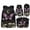 Moon Daisy Butterfly, variant on HUIACONG 17 Inch Moon Daisy Butterfly School Backpack 4-IN-1 Set for Boys Girls Age 6-10 Lightweight Backpack Detachable Lunch Box Pencil Case Water Bottle Holder