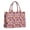 Halloween Cute Icons-2, variant on Large Capacity Tote Bag,Halloween Cute Icons on Pink Pattern Handbag Fashion Luxury Tote Bag,15.7"x13"x 5.1" Inches,Laptop Compatible