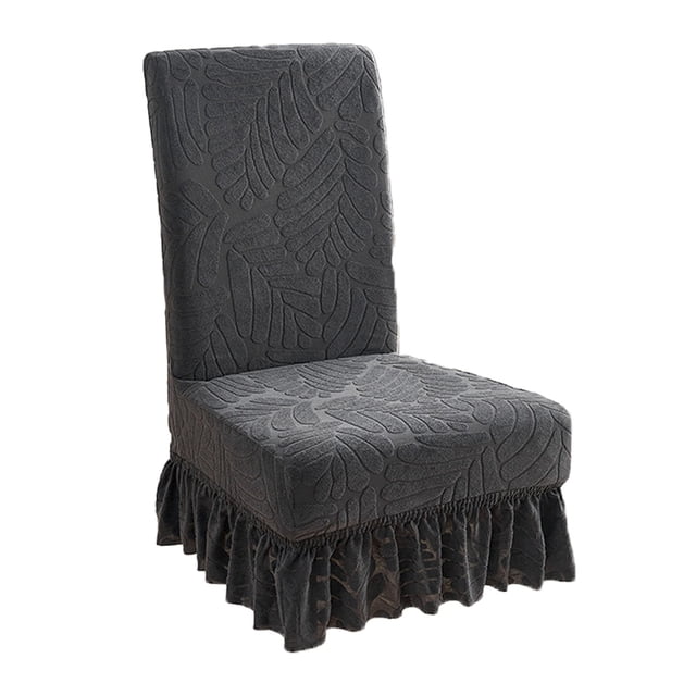 Las fundas para sillas del comedor son removibles, lavables y resistentes a las manchas para proteger el hogar.