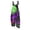 Purple, variant on Womens Halloween Overalls Bat Skull Halter Backless Funny Jumpsuits Skeleton Pumpkin Sleeveless Spooky Overalls, S