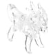 thumbnail image 4 of Escultura de caballo de cristal de pie: Figura decorativa de caballo transparente para el hogar - Símbolo de pasión y vitalidad para negocios o familia, 4 of 7