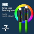 thumbnail image 4 of USB C to USB C Cable 240W Silicone USB-C Charging Cable Type-C Black, 4 of 5