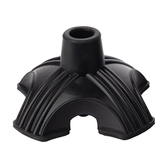 Cane Tip Rubber Pad - Heavy-Duty Non-Slip Replacement Foot for Walking Canes & Crutches