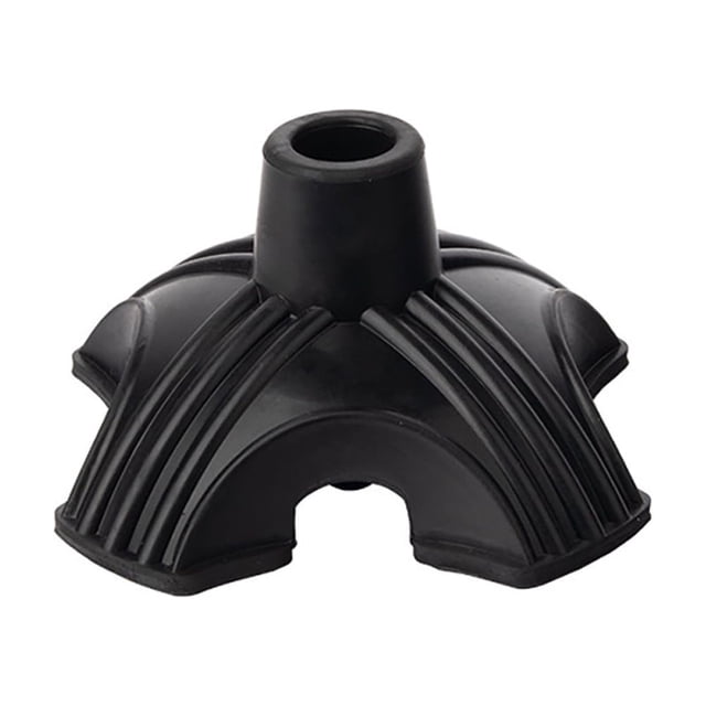 Cane Tip Rubber Pad - Heavy-Duty Non-Slip Replacement Foot for Walking Canes & Crutches