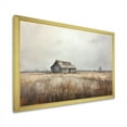 thumbnail image 5 of Designart "Minimalist Charm Of The Barn I" Barn Picture Framed Canvas Wall Art, 5 of 5