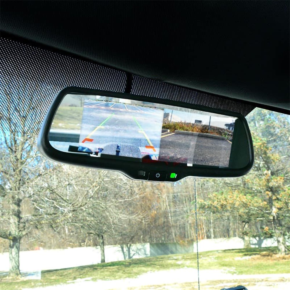 Brandmotion FLTW7692V2 7.3 .in Lcd Screen Rear View Mirror Walmart