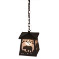 thumbnail image 7 of Meyda Tiffany 175566 Bear At Dawn 10" Wide Pendant - Bronze, 7 of 7