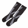 thumbnail image 3 of Women Men Leg Support Stretch Compression Socks Running Sports Stocking, 3 of 5