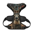 thumbnail image 3 of Bingfone American Flag Deer Art No Pull Dog Vest Harness for Small Medium Large Dogs Strap for Puppy Walking,Training,Dog Harness-X-Large, 3 of 7
