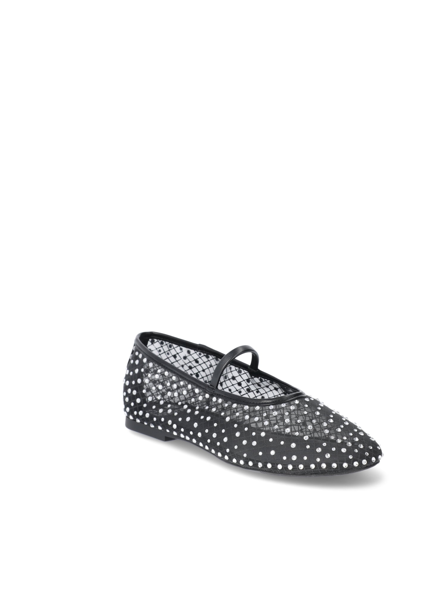 Madden NYC Women’s Mesh Ballet Flats with Rhinestones, Sizes 6-11