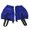 Blue, variant on Leg Gaiters Hiking Snow Boot Gaiter Outdoor Waterproof Gaiters Shoes Cover Waterproof and Adjustable Snow Boot Gaiters for Hiking, Walking, Hunting, Mountain Climbing and Snowshoeing