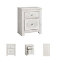 thumbnail image 6 of Signature Design by Ashley Traditional Paxberry 2 Drawer Nightstand, Whitewash, 6 of 8