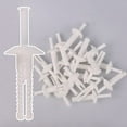 thumbnail image 6 of 1/4" x 2" Nylon Plastic Round Head Nail Drive Anchors NDARN-122, 6 of 7