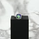 thumbnail image 4 of Anillo para Mujer con Cristal Fino Swarovski en forma de Cuadrado–  Bañado en Rodio– Anillo Elegante y Brillante-Aretes de Mujer de Moda, Joyería para Mujer de Moda– Regalo especial Ortiz Espinosa Temporada, 4 of 4