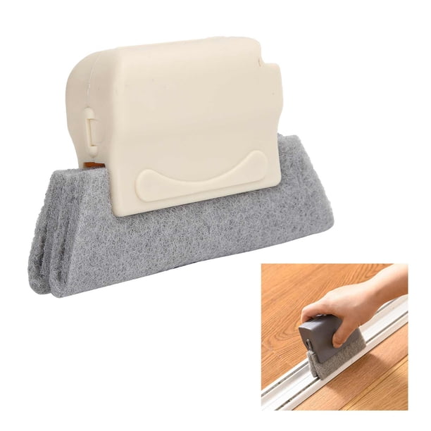 Cepillo De Limpieza De Ventanas, Práctico De Usar Limpiador De Grietas De Ventanas Para El Hogar Para Rieles De Puertas