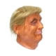 thumbnail image 3 of Máscara realista de celebridad de Halloween, máscara de Donald Trump, máscara de candidato presidencial, máscara de cabeza completa de látex, tocado para adultos, 3 of 4