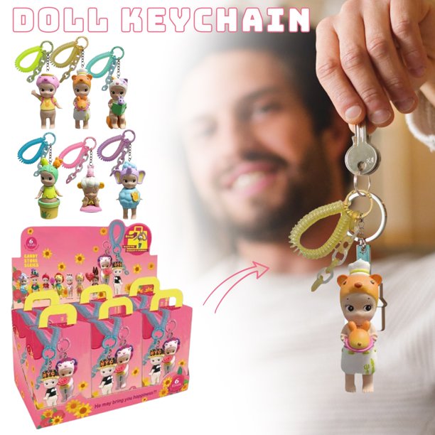 Sonny Angels Candy Keychain, Sonny Angel Phone Accessory Hippers