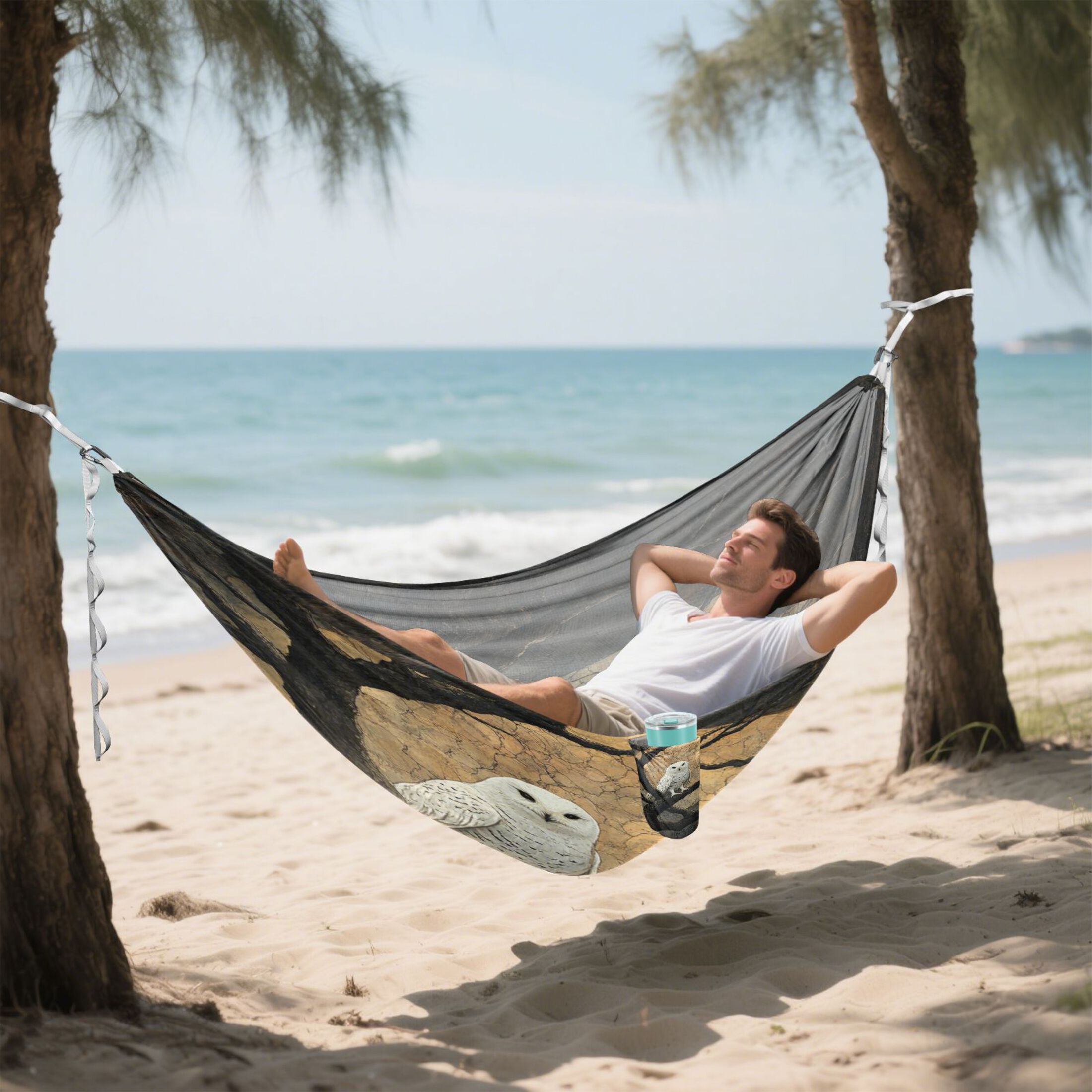 Hammock Camping Hammock Nylon Portable Hammock Travel Camping Hammock Owl Of The Night
