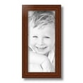 thumbnail image 2 of ArtToFrames 6" x 13" Walnut Picture Frame, 6x13 inch Brown Wood Poster Frame (WOM-4086), 3 Pack, 2 of 7