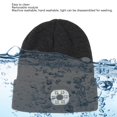 thumbnail image 3 of Gorro De Punto LED, Gorro Acrílico Para Deportes Al Aire LED Cálido Para Correr De Noche, 3 of 7