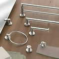 thumbnail image 2 of Gatco 4632 Glam 6-1/2" Wall Mounted Towel Ring Polished Nickel Bathroom Hardware and Accessories Bathroom Hardware Towel Rings, 2 of 2