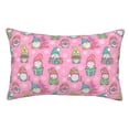 thumbnail image 1 of Fotbe pink Holiday Joy Funda de Almohada Decorativa Estilo Occidental, Lujo en Algodón, Fundas para Almohadas King, Cojín Estampado para Decoración del Hogar-20"x30", 1 of 6