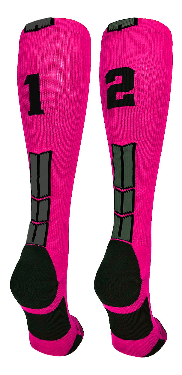 Player Id Jersey Number Socks Over the Calf Length Black and White