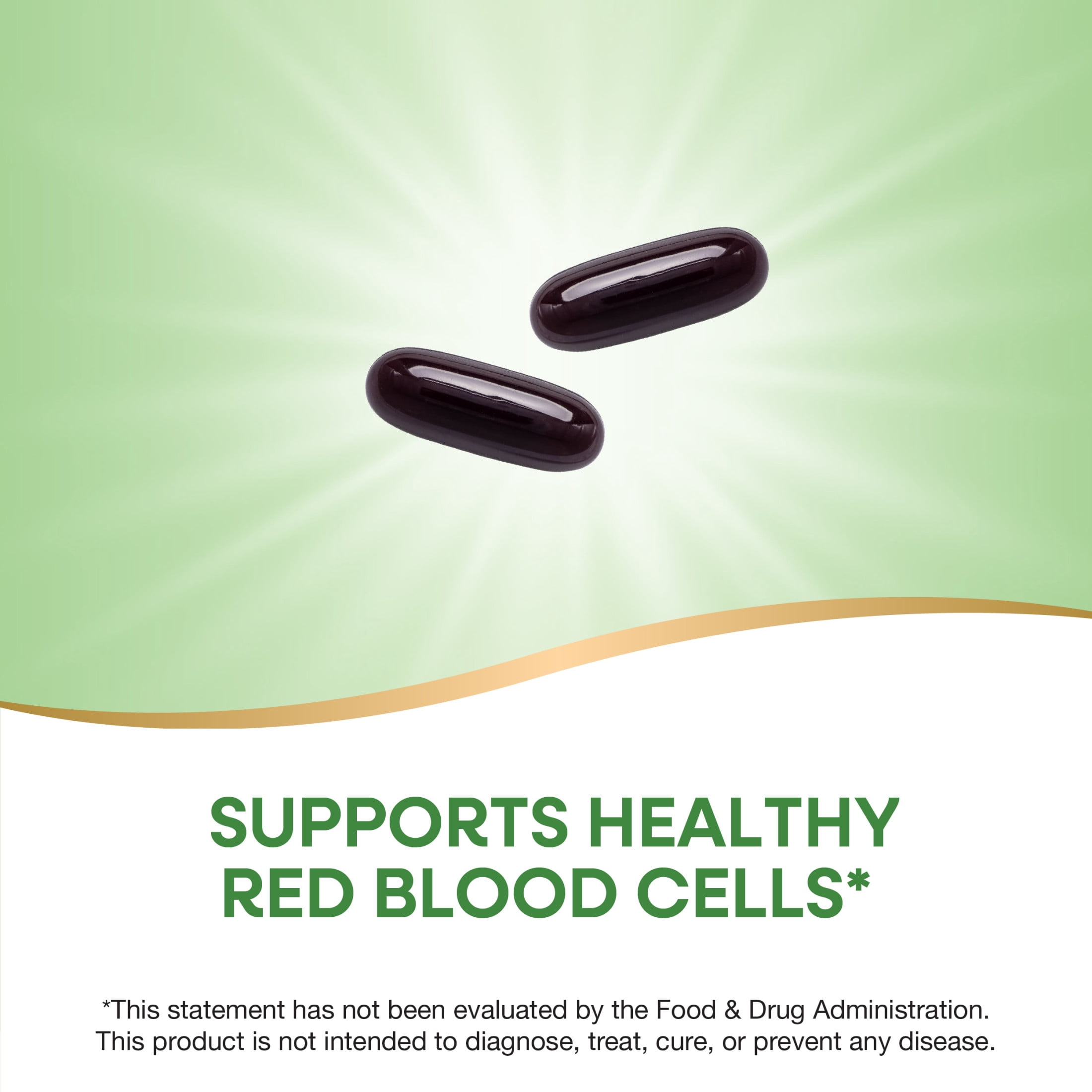 Nature's Way Energizing Iron Softgels, Supports Healthy Red Blood Cells*, Iron  & Vitamin B12, 90ct