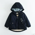 thumbnail image 1 of Cowsor Kids Winter Coats with Hooded Light Puffer Coat Warm Padded Jacket for Boys Girls Toddler, 1 of 4