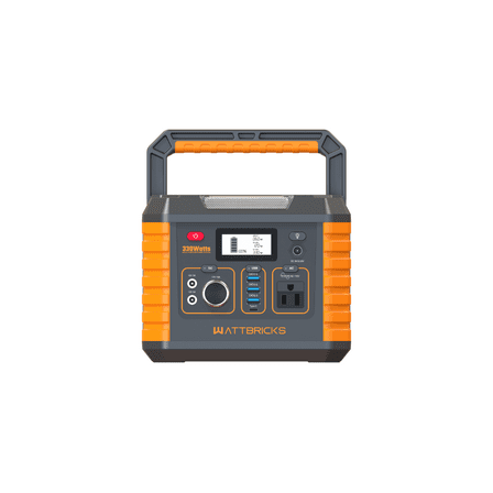 WattBricks 660-Watt Peak Portable Power Station Solar Generator