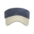 thumbnail image 2 of AUNVITO Women's Outdoor Baseball Cap Adjustable Navy Blue with Curved Bill Casual and Sporty Style, 2 of 4