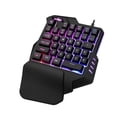 thumbnail image 4 of Kearding Teclado de una mano, teclado para juegos, pantalla, piezas de juego portátiles, controlador con cable, tableta duradera profesional Electrónica, 4 of 6
