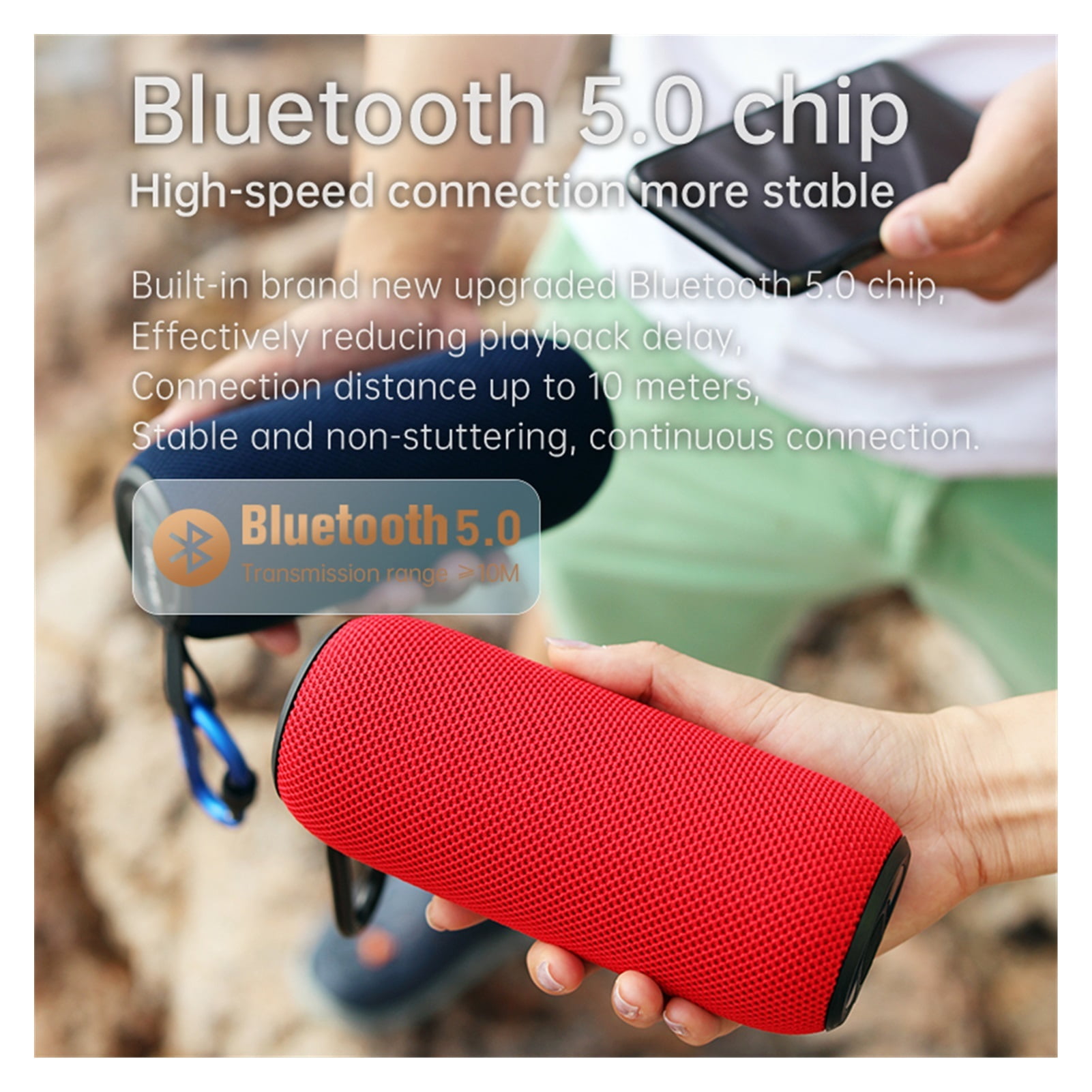 25W Wireless Speaker Mini Portable Waterproof Wireless Bluetooth Speaker Bass Stereo Music Outdoor Travel Home Party Speaker ,Quality Sound