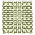 thumbnail image 3 of Ambesonne Retro Shower Curtain, Square Tiles Tangled Lines, 69"Wx75"L, Olive Green and Eggshell, 3 of 3
